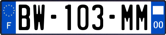 BW-103-MM