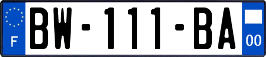 BW-111-BA