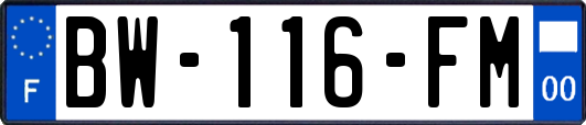 BW-116-FM