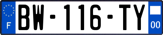 BW-116-TY