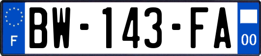 BW-143-FA