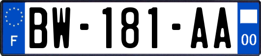 BW-181-AA