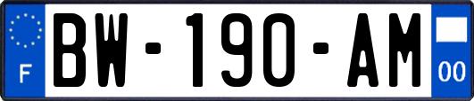 BW-190-AM