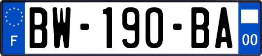 BW-190-BA