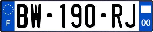 BW-190-RJ