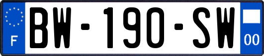 BW-190-SW