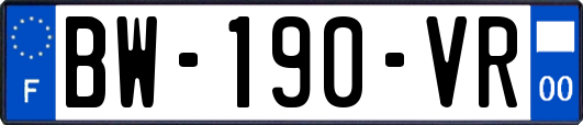 BW-190-VR