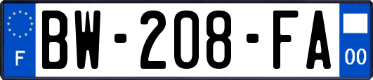 BW-208-FA