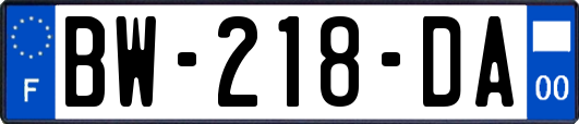 BW-218-DA
