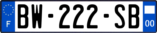 BW-222-SB