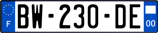 BW-230-DE