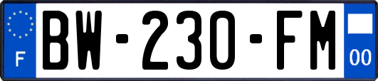 BW-230-FM