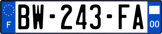 BW-243-FA