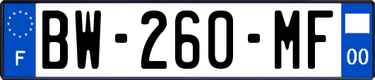 BW-260-MF