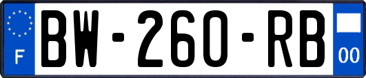BW-260-RB