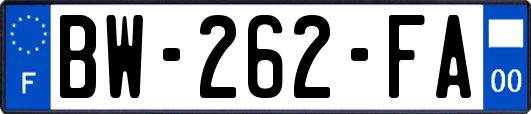 BW-262-FA