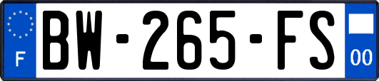 BW-265-FS