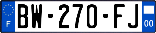 BW-270-FJ