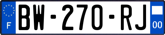 BW-270-RJ