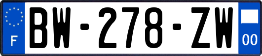 BW-278-ZW
