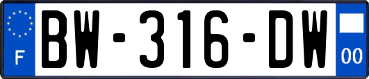 BW-316-DW