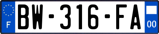 BW-316-FA