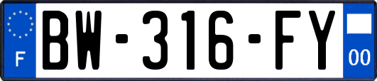 BW-316-FY