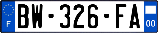 BW-326-FA