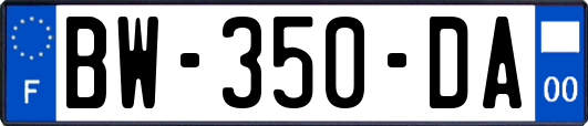BW-350-DA