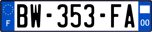 BW-353-FA