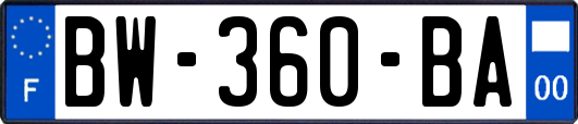 BW-360-BA