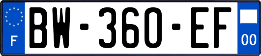 BW-360-EF