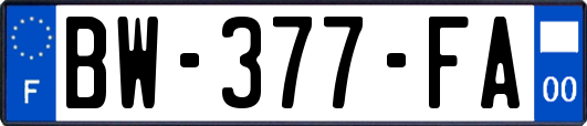 BW-377-FA