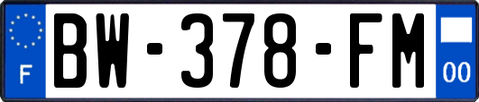 BW-378-FM