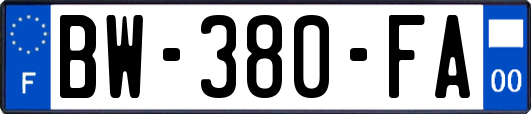 BW-380-FA