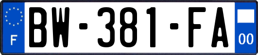 BW-381-FA