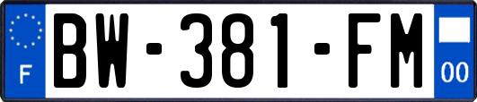 BW-381-FM