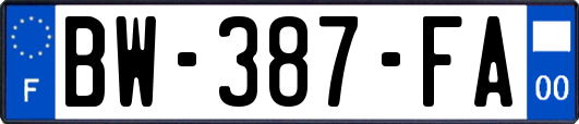 BW-387-FA