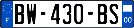 BW-430-BS