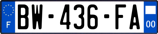 BW-436-FA