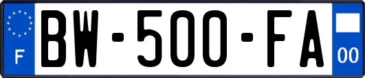 BW-500-FA