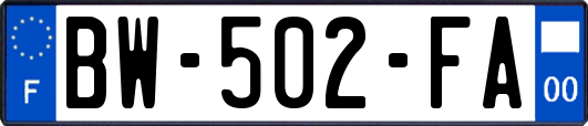 BW-502-FA