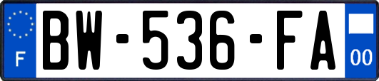 BW-536-FA