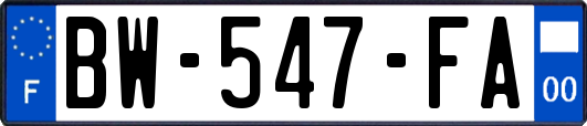 BW-547-FA