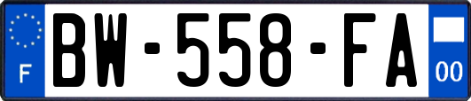 BW-558-FA