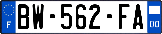 BW-562-FA