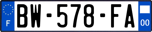 BW-578-FA