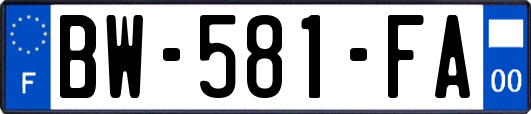 BW-581-FA