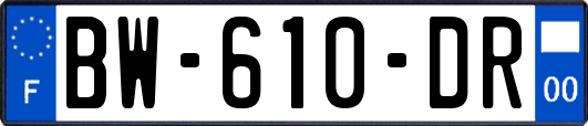 BW-610-DR