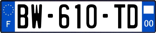 BW-610-TD